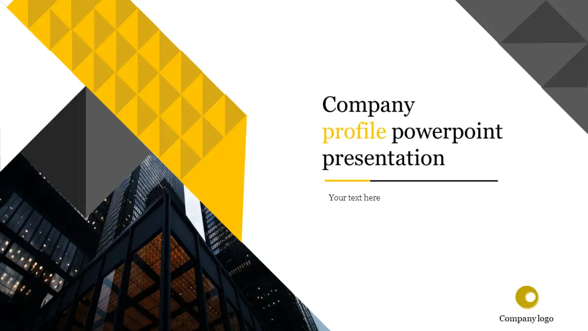 Company Profile PPT Presentation