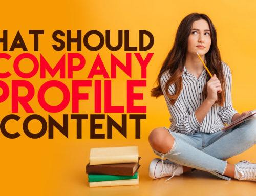what should a company profile content