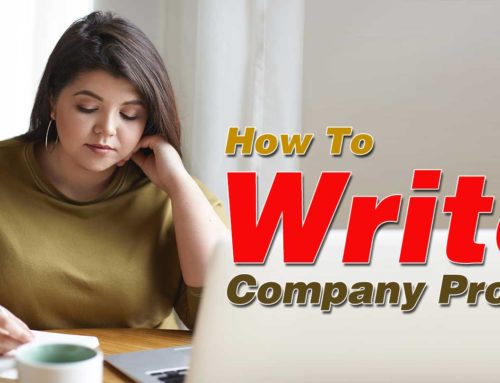 How to write a Company Profile?